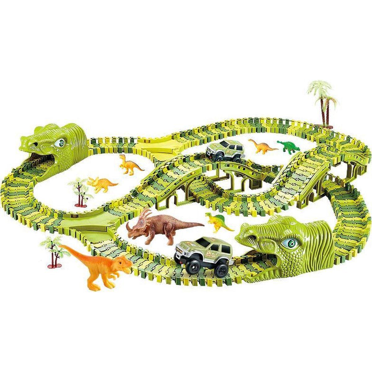 Dino Racebaan - XL 291-delig