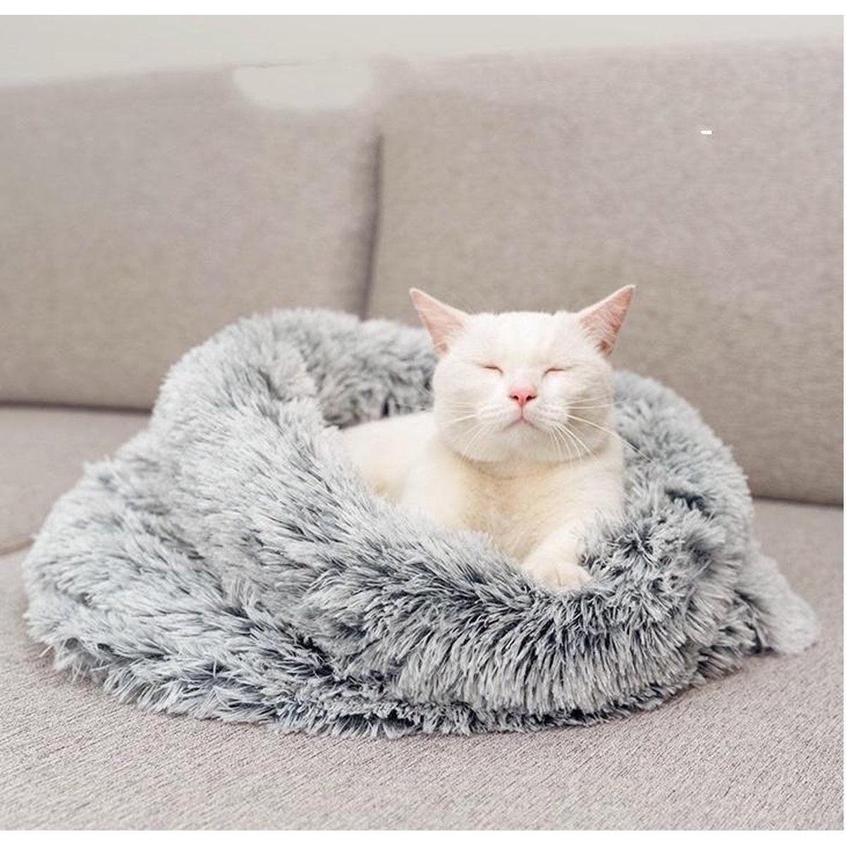 Kattenmand - Winter - Slaapzak katten