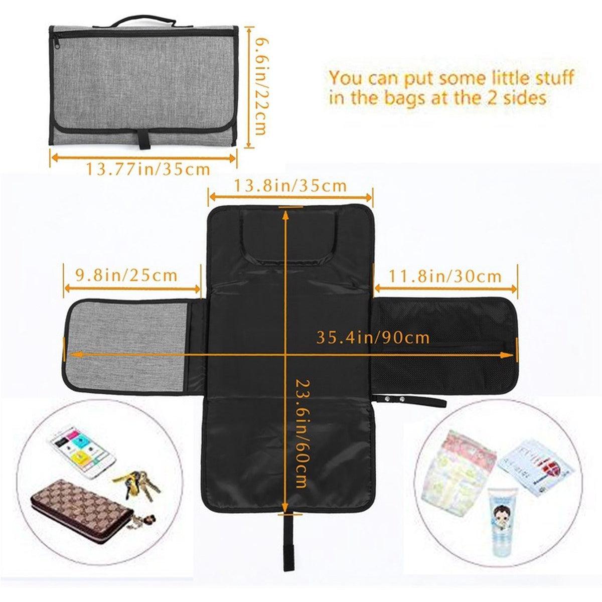 Luiermatje - Luiermat - Verzorgingsmat - Portable diaper bag