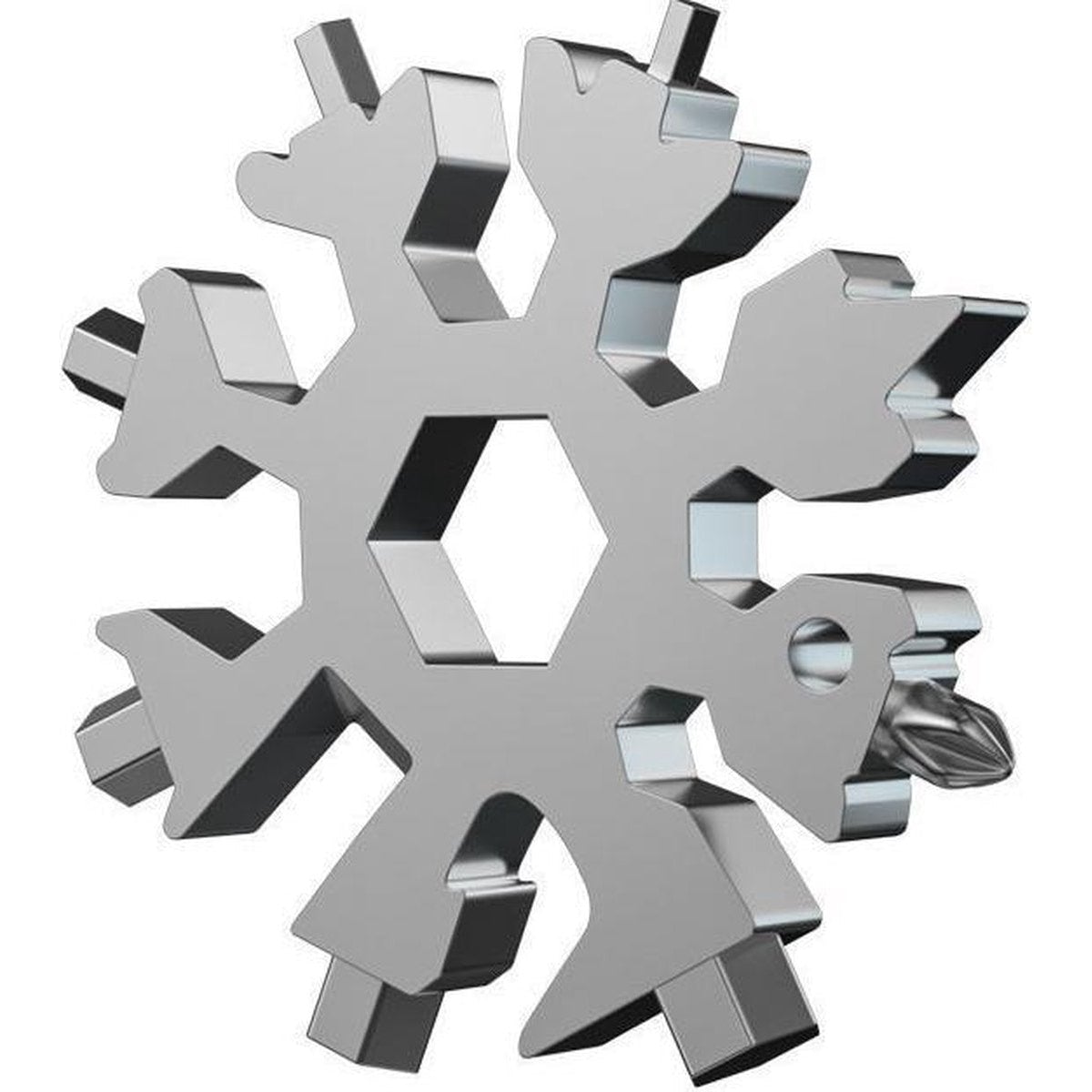 Sneeuwvlok Sleutelhanger 18-in-1 Multi tool