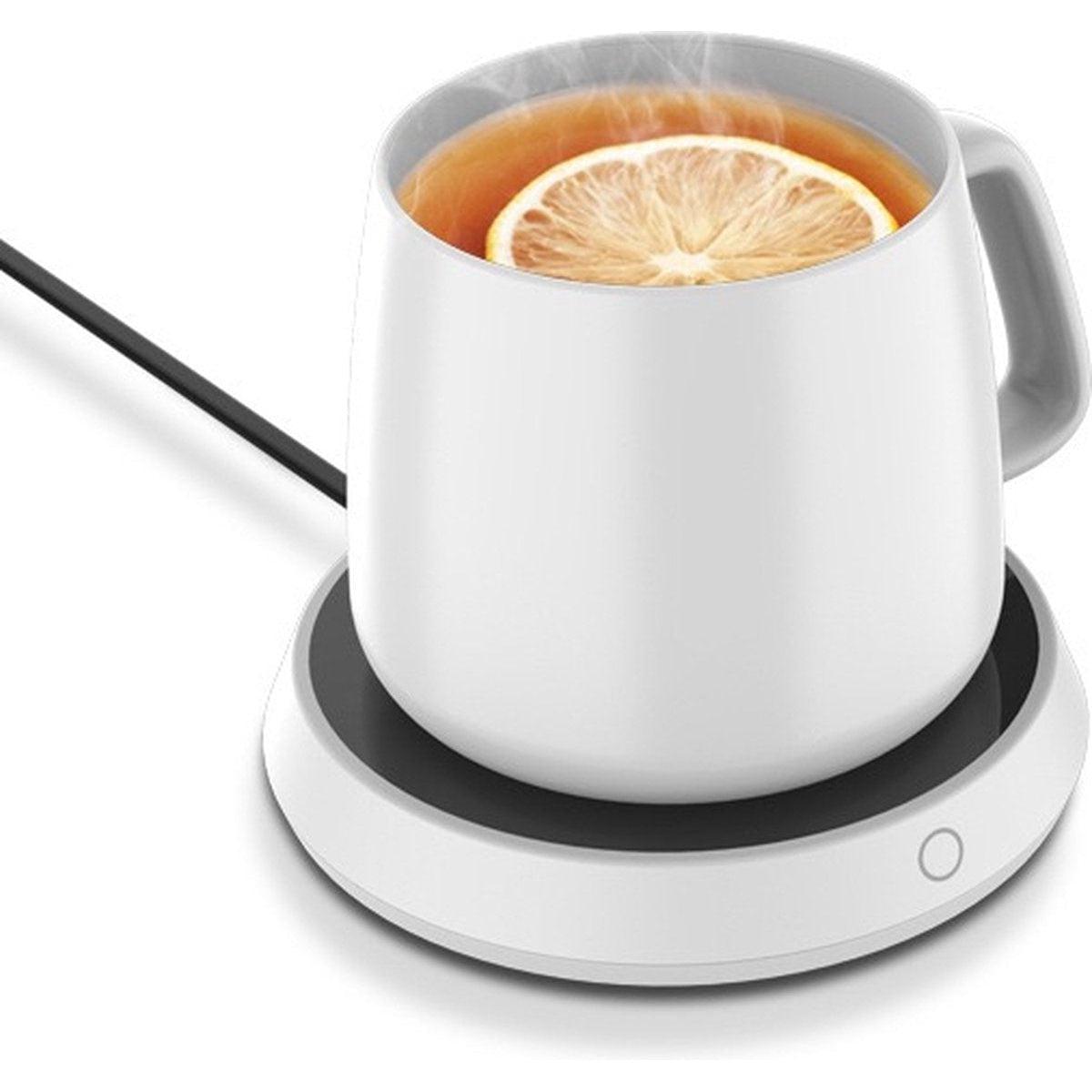 Warm houdt onderzetter Wit - Cup Warmer met USB Aansluiting
