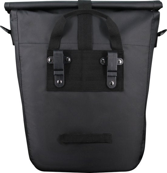 Rzahuahu - Bicycle Bag - Black - Single Bike Bag - 20 Liter - Shoulder Bag - Luggage - Cycling Holiday - Water Repellent
