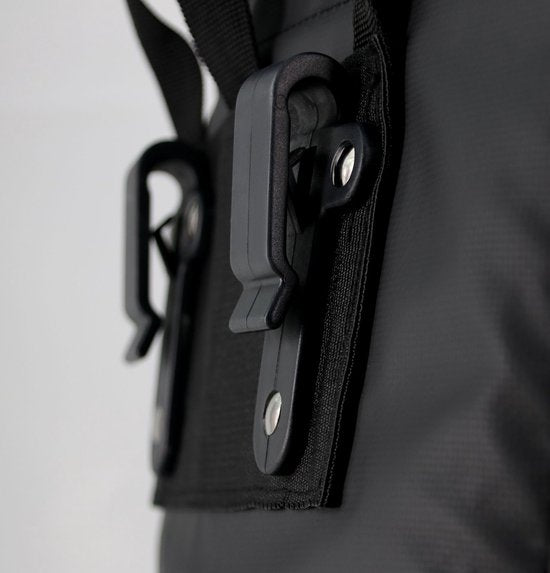 Rzahuahu - Bicycle Bag - Black - Single Bike Bag - 20 Liter - Shoulder Bag - Luggage - Cycling Holiday - Water Repellent