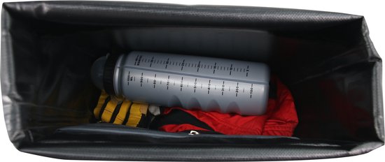 Rzahuahu - Bicycle Bag - Black - Single Bike Bag - 20 Liter - Shoulder Bag - Luggage - Cycling Holiday - Water Repellent
