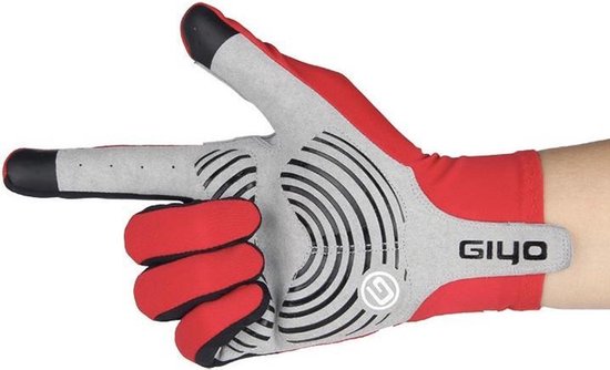 Giyo - Fietshandschoenen - Maat L - MTB - Wielrennen - Geel - Fietshandschoenen - Wielren
