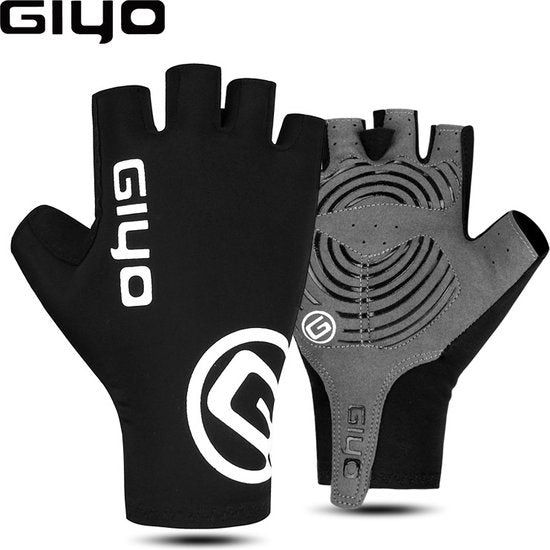 Giyo - Fietshandschoenen Kort - Maat XXL - MTB - Wielrennen - Zwart - Fietshandschoenen - Wielren