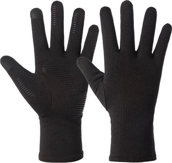 Waterdichte handschoenen Zwart Maat XL - Met touchscreen tip - Winddicht