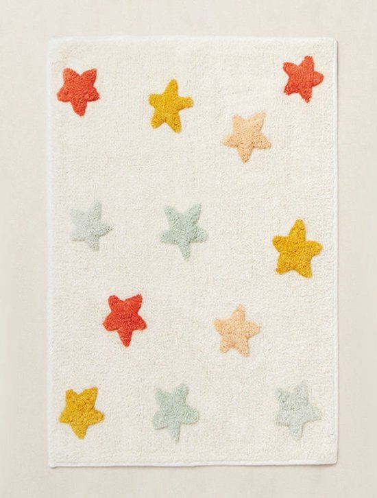 Kinder Vloerkleed - Ster - 100cm x 40cm - Kinderkamer - Babykamer - Kinderen - Baby's - Nordic - Anti-slip - Vloerkleed