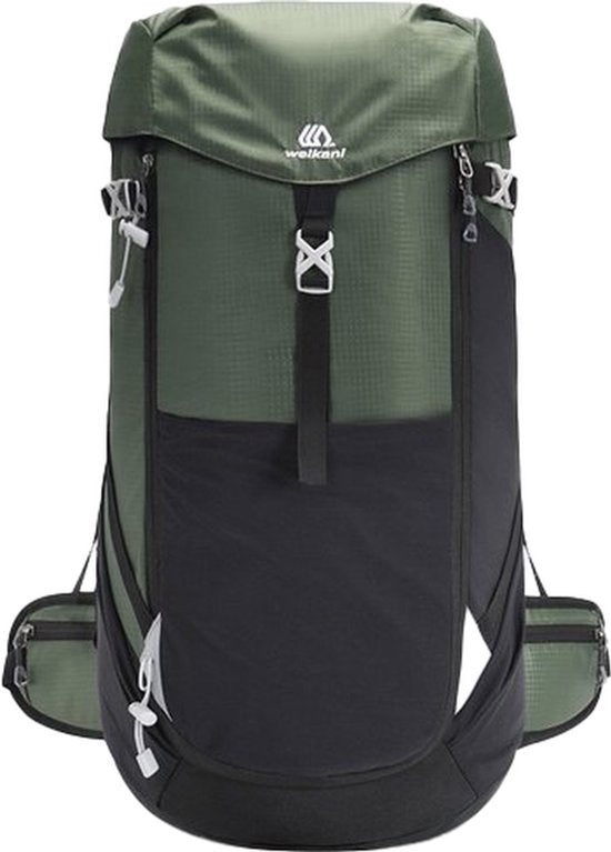 Rugzak 50L - Groen - Rugzak voor Wandelen - Bergbeklimmen - Wandelen - Reizen
