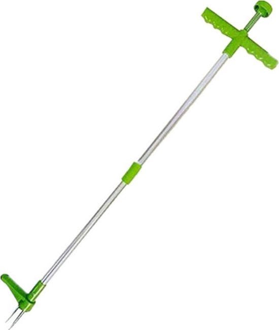 Weedverwijderaar Met Voetplaat - Onkruidtrekker - Onkruidwieder - Onkruid Verwijderen - Gras - Gazon - Tuin