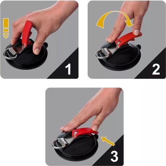 2x Suction Cup van Kofferbak klep, Luifel, Voortent - Zwart - Met 2 Haken - Auto - Spanband - Kofferbakklep - Bagage spanner - Bus - Caravan - Camper