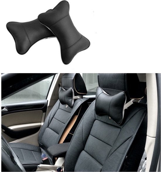 Car Kussen 2 stuks - Autovakantie - Kamperen - Vakantie - Reizen - Nekkussen