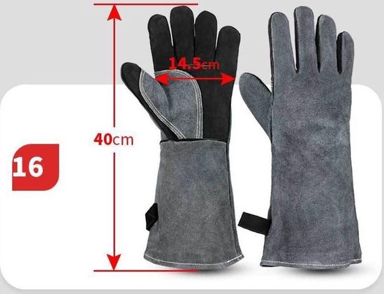 BBQ handschoenen - Hittebestendige handschoenen - Tot 500°C - Ovenwanten - Ovenhandschoenen