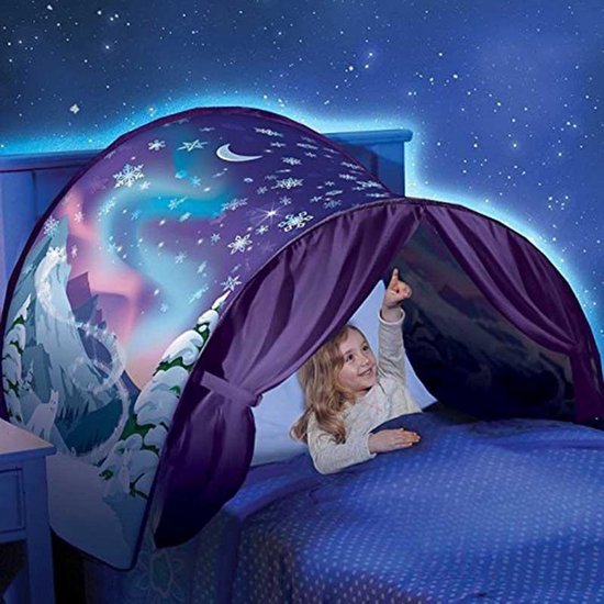 Bedtent Winter Sneeuw Thema - Kinderen - Bedtent - Tunnel