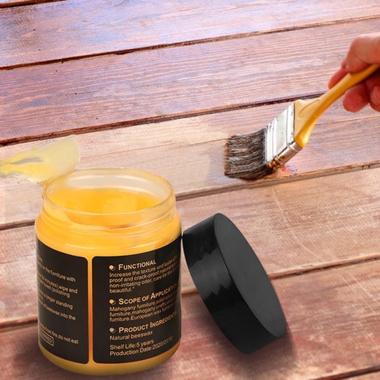 Bijenwas Meubels 85 gram - 100% natuurlijk - Meubelonderhoud - Waterdicht