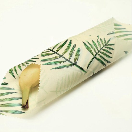 Bijenwas wraps - Bijenwas voedsel wrap - Bijenwas - Bijenwas doek - Zero Waste - 3 stuks; klein, middel, groot - Herbruikbaar - Duurzaam Cadeau - Boterhamzakje - Bijenwas Doek
