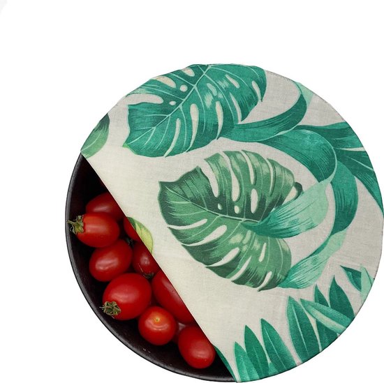 Bijenwas wraps - Bijenwas voedsel wrap - Bijenwas - Bijenwas doek - Zero Waste - 3 stuks; klein, middel, groot - Herbruikbaar - Duurzaam Cadeau - Boterhamzakje - Bijenwas Doek