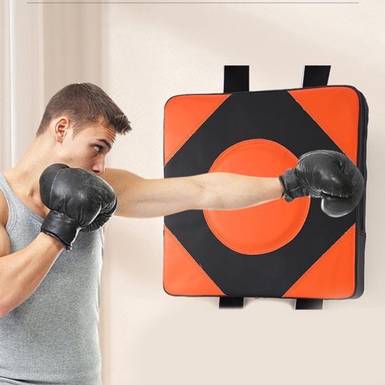 Boksdoel - Muurbevestiging - 1 Stuk - Bokserdoel - Bokstraining - Boxoefening - Bokshandschoen - Bokspad - Stootkussen - MMA/Kickboksen/Muay Thai