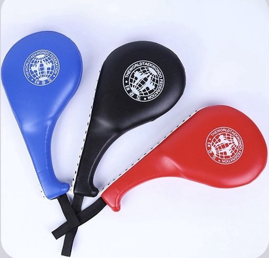 Bokspad - Blauw - 1 Stuk - Boksdoel - Bokspads - Stootkussen - Handpads - Sparkussen - Bokshandschoen - Karate/MMA/Kickboksen/Muay Thai