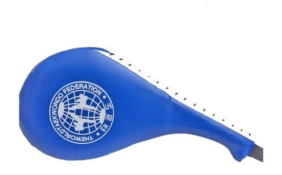 Bokspad - Blauw - 1 Stuk - Boksdoel - Bokspads - Stootkussen - Handpads - Sparkussen - Bokshandschoen - Karate/MMA/Kickboksen/Muay Thai