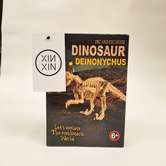 Dinosaurus opgravingsset - Deinonychus - Speelgoed - Dino fossiel
