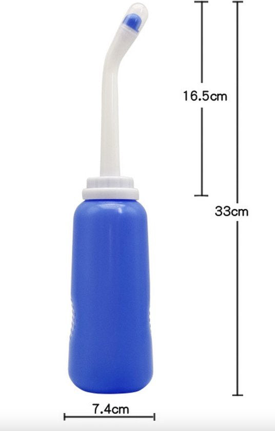 Portable Emergency Mobile Bidet 500ml - Toilet - Maternity Care - WC - Storage Bag - Portable Hand Shower - Camping Toilet - Women - Take-Along Toilet - Car WC