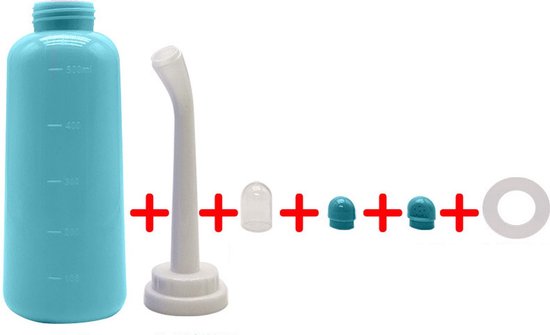 Portable Emergency Mobile Bidet 500ml - Toilet - Maternity Care - WC - Storage Bag - Portable Hand Shower - Camping Toilet - Women - Take-Along Toilet - Car WC