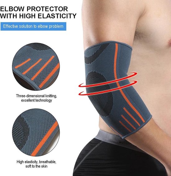 Elleboogbrace - Armbrace - Tennisarmbrace - Brace elleboog - Tenniselleboog - Artrose - Reuma - Tennisblessure