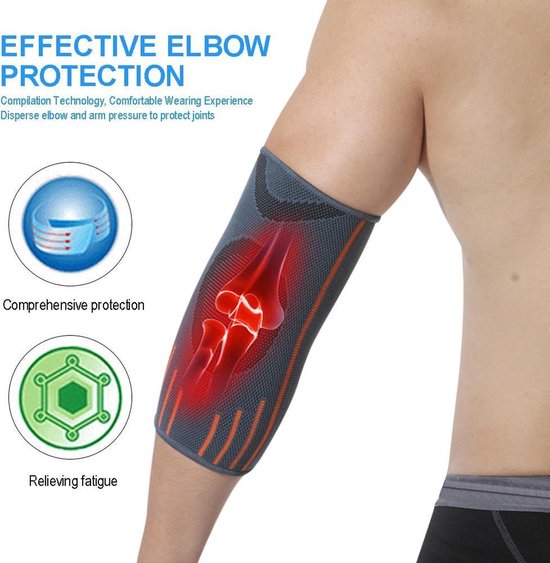 Elleboogbrace - Armbrace - Tennisarmbrace - Brace elleboog - Tenniselleboog - Artrose - Reuma - Tennisblessure
