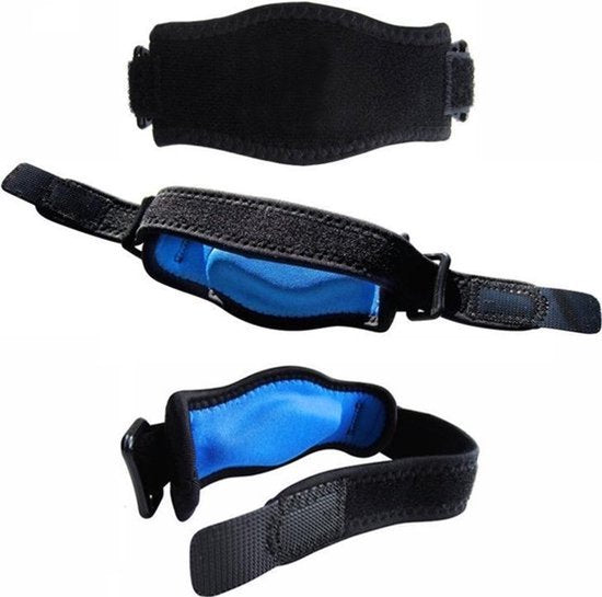 Elleboogbrace - Armbrace - Tennisarmbrace - Brace elleboog - Tenniselleboog - Artrose - Reuma - Tennisblessure - Blauw