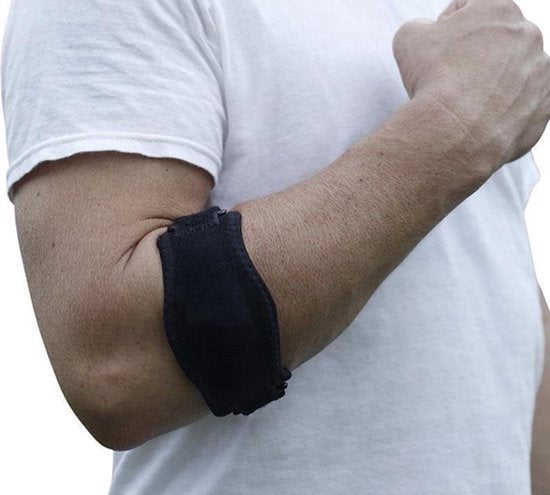 Elleboogbrace - Armbrace - Tennisarmbrace - Brace elleboog - Tenniselleboog - Artrose - Reuma - Tennisblessure - Blauw