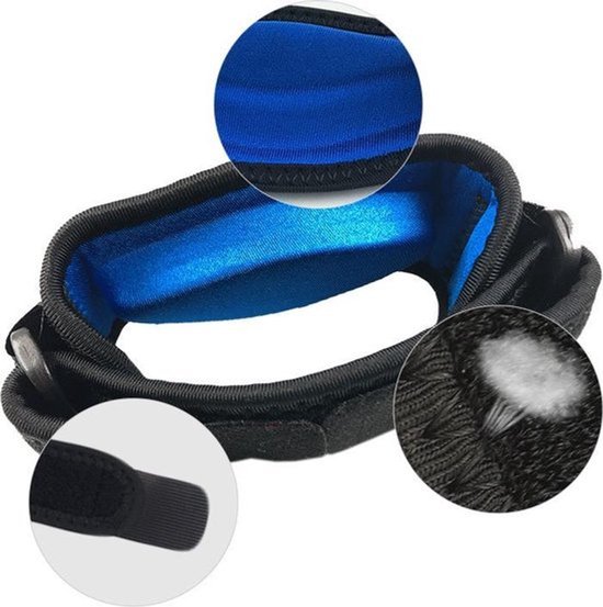 Elleboogbrace - Armbrace - Tennisarmbrace - Brace elleboog - Tenniselleboog - Artrose - Reuma - Tennisblessure - Blauw