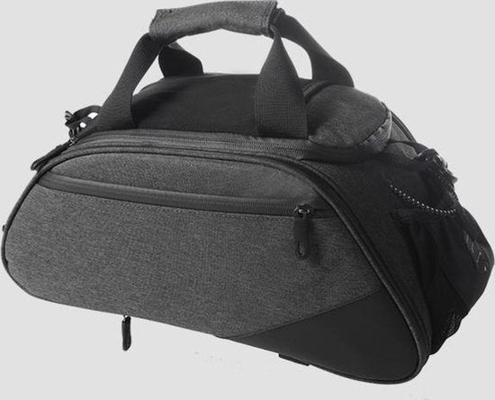 Bicycle Bag Sports Bag Black - Luggage Carrier Rear - Waterproof - Single Trunk Bag - 8 Liter - 37x19x15cm