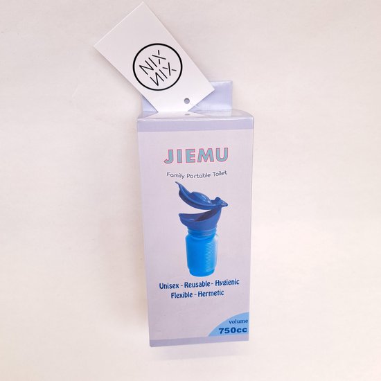 Reusable Portable Emergency Unisex Toilet - 750ML Emergency WC - Pee Bottle - Camping Toilet - Men's and Women's Urinal - Portable Toilet - Car Toilet - Children's Toilet - Closet - Pee Funnel