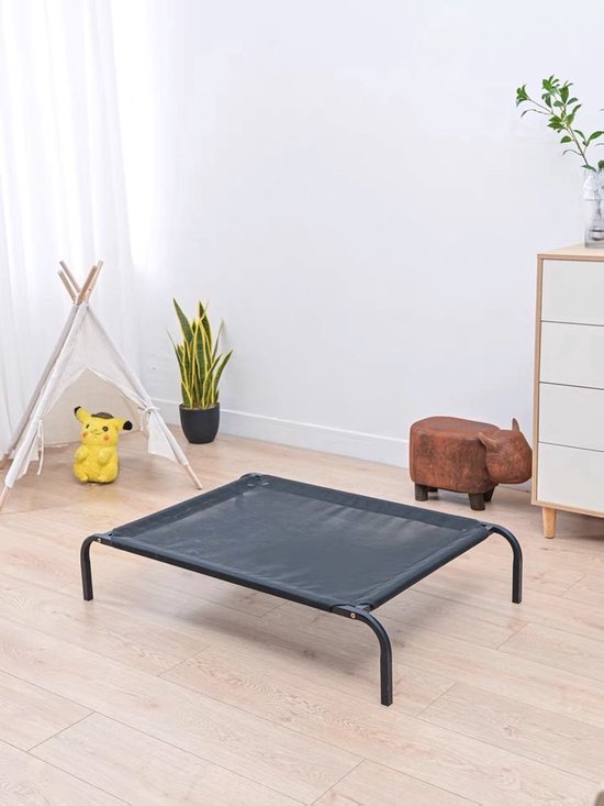 Hondenbed - Maat M - Hondenkussen - Zwart - Hondenmand - Comfortabel