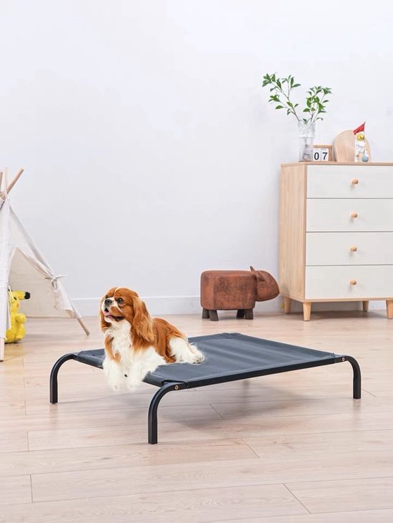Hondenbed - Maat M - Hondenkussen - Zwart - Hondenmand - Comfortabel