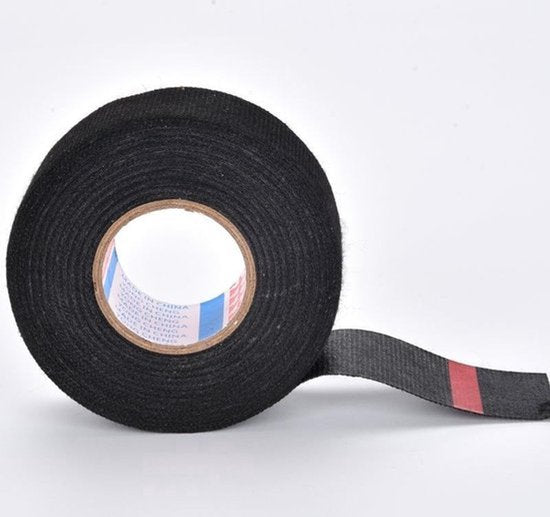 Isolatietape - Kabelboomtape - 25mmx15m - Kabeltape - PET wol - Kabelafdektape
