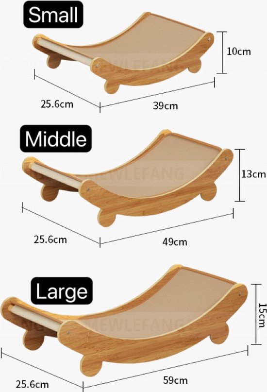 Cat Krab Meubel Maat M - Kattenbed - 2 in 1