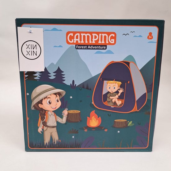 Kinderspeelgoed - Kamperen - Tent - 21-delig - Kampeerset - Kampeervakantie