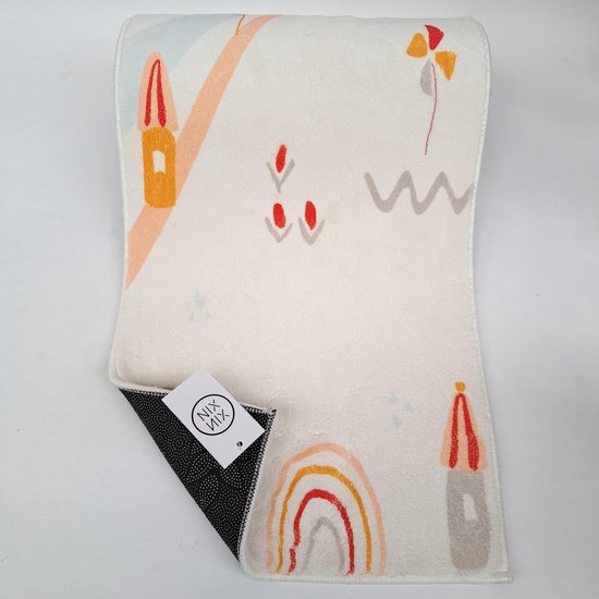 Kinder Vloerkleed - 100cm x 40cm - Kinderkamer - Babykamer - Kinderen - Baby's - Nordic - Antislip - Vloerkleed
