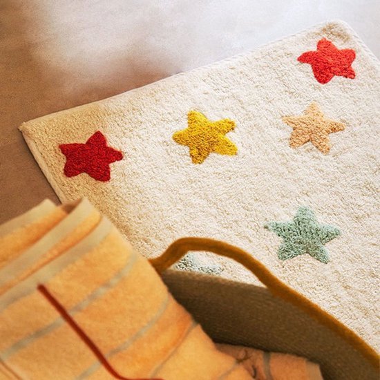 Kinder Vloerkleed - Ster - 100cm x 40cm - Kinderkamer - Babykamer - Kinderen - Baby's - Nordic - Anti-slip - Vloerkleed