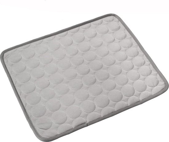 Koelmat - Dieren - 100cm x 70cm - Grijs - Verkoeling - Hond - Kat