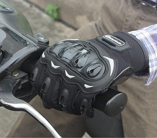 Motorhandschoenen met harde knokkels - Touchscreen vingers - Training - Sport