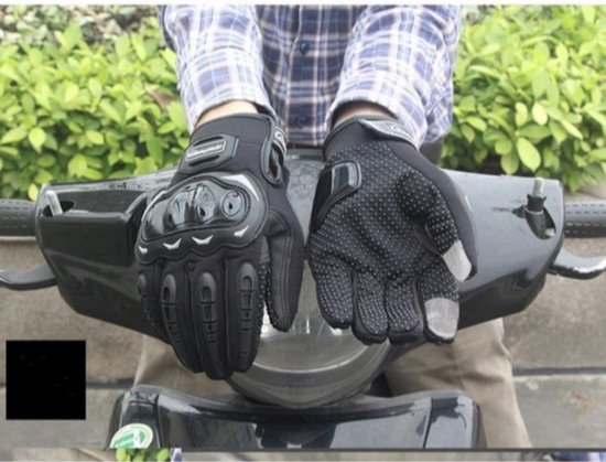 Motorhandschoenen met harde knokkels - Touchscreen vingers - Training - Sport