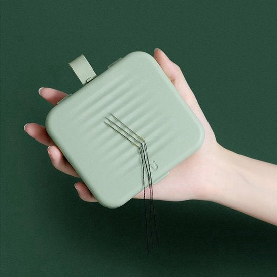 Sewing Kit for Travel - Green - Nordic - Sewing Box - Sewing - Sewing Kit - Scandinavian