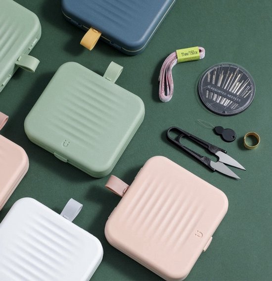Sewing Kit for Travel - Pink - Nordic - Sewing Box - Sewing - Sewing Set - Scandinavian