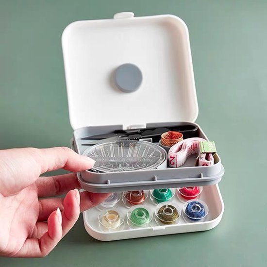 Sewing Kit for Travel - Pink - Nordic - Sewing Box - Sewing - Sewing Set - Scandinavian