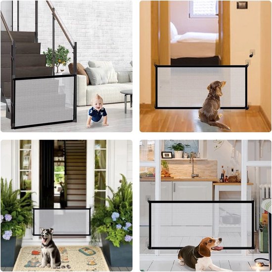 Hondennet - Zwart - 72cm x 110cm - Universeel - Trap