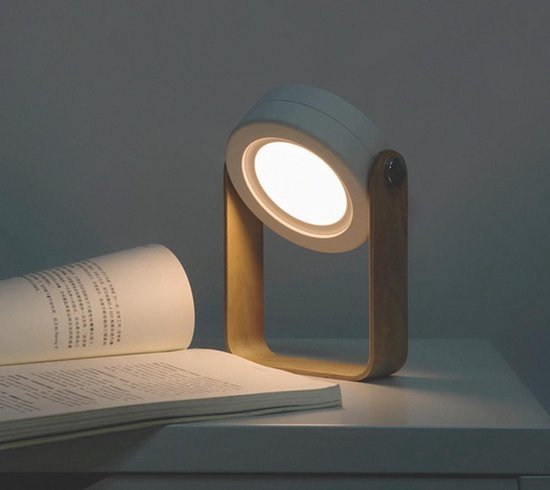 Opvouwbare LED-lamp 3 verschillende lichtstanden USB-oplaadbaar Tent Kamperen Outdoor Veranda Cadeau Terras Bureau Lezen Zaklamp Verlichting Lichtje Kerst Sinterklaas Pasen