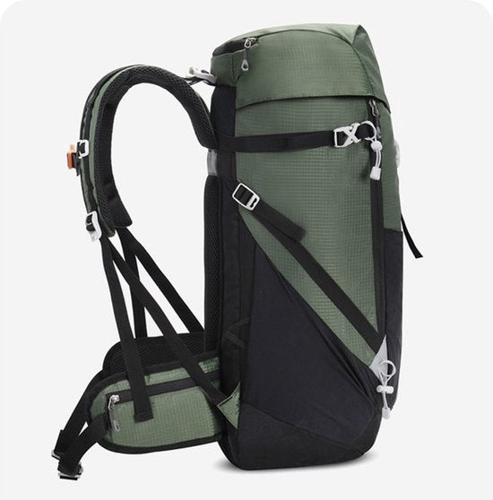 Rugzak 50L - Blauw - Rugzak voor Wandelen - Bergbeklimmen - Wandelen - Reizen